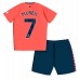 Everton Dwight McNeil #7 Bortedraktsett Barn 2023-24 Kortermet (+ Korte bukser)